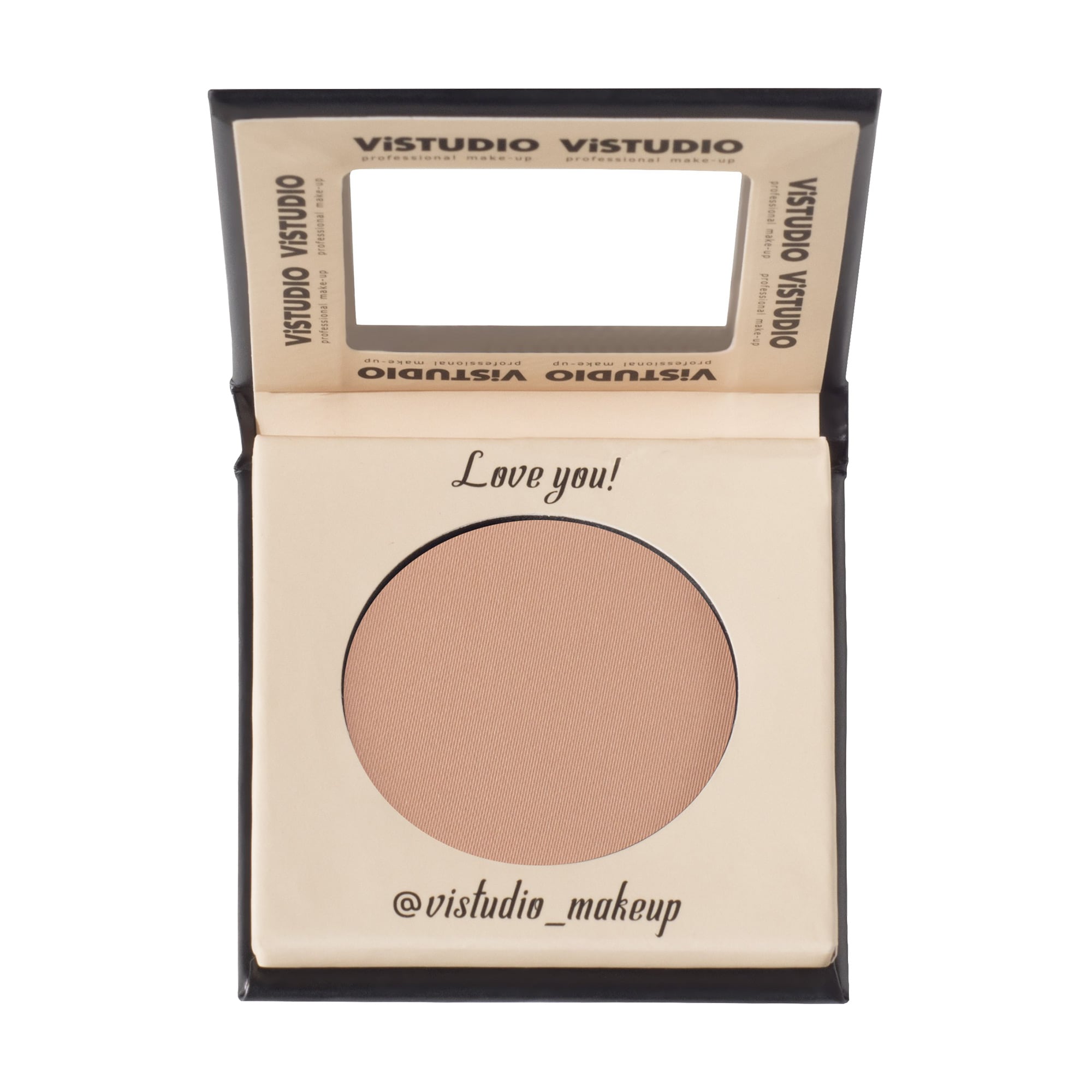 Компактні тіні для повік ViSTUDIO Compact Eyeshadow Almond, 6 г